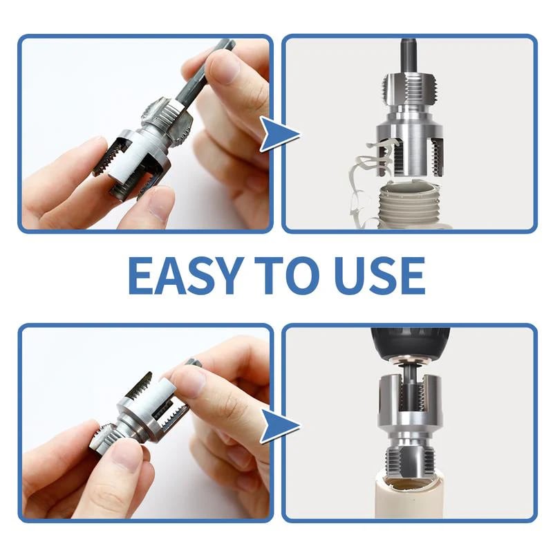 CILIFER® 49% OFF 🔥Pipe Tapping and Threading Tool | Dual-Specification Compatible