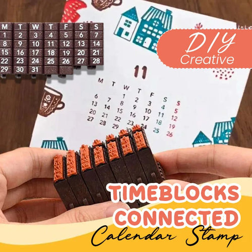 📅 Cilifer® TimeBlocks Connected Calendar Stamp