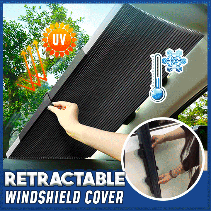 Car Retractable Windshield Cover