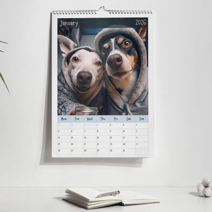 Cilifer® Pawty Time Wall Calendar 2026