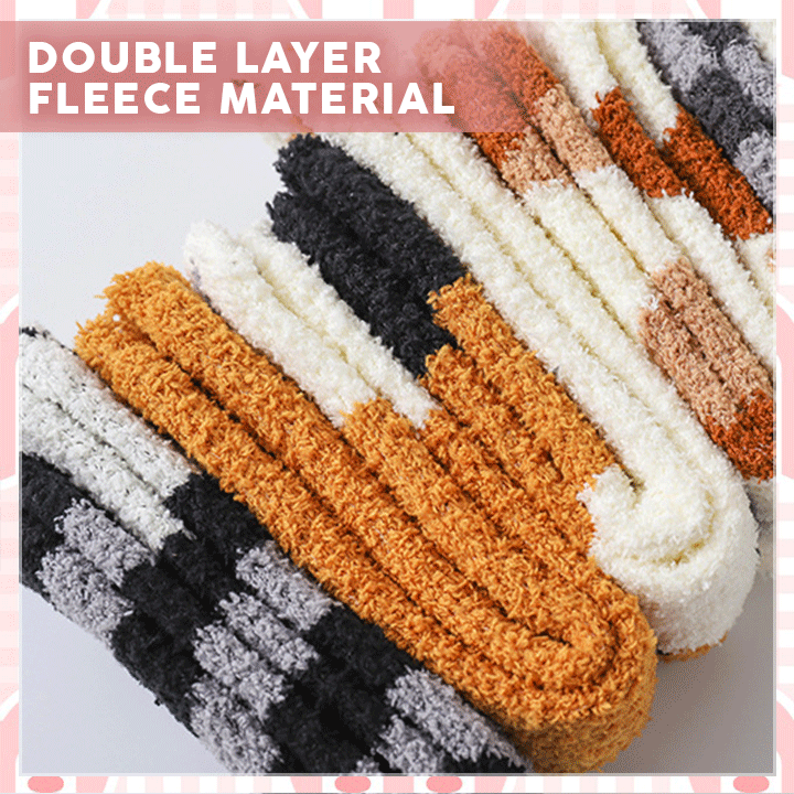 Cat Paw Fleece Socks