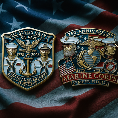 🎖️Cilifer® U.S.250th Anniversary Commemorative Pin – 🫡A Legacy Forged by Honor
