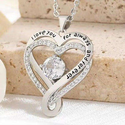 CILIFER® To My Wife Heart Necklace – Forever & Always Gift Box