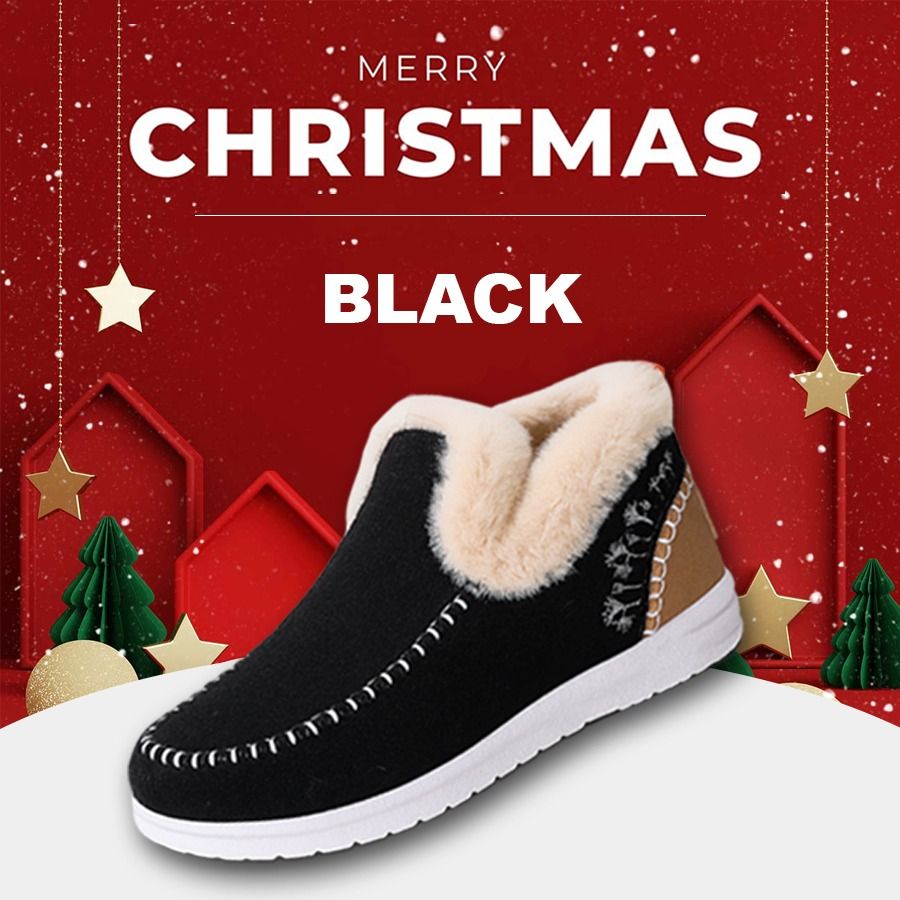 SFRCORD® 🔥Christmas Day Sale OFF🔥 - Orthopedic Fleece Slip-On Boots