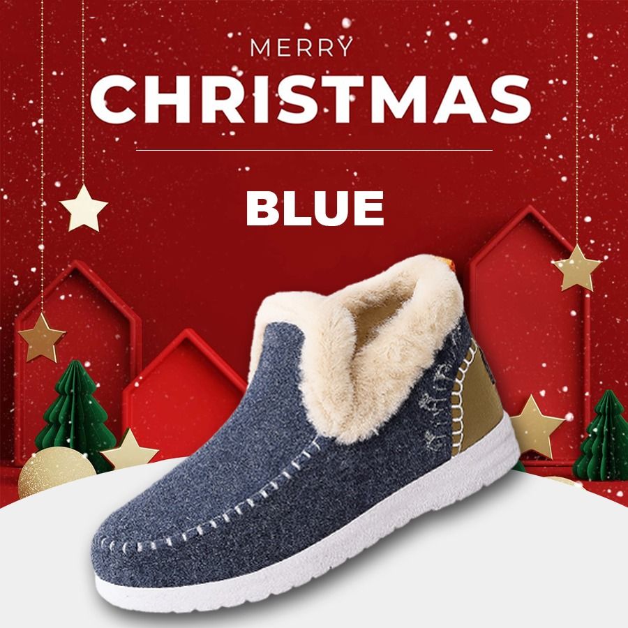 SFRCORD® 🔥Christmas Day Sale OFF🔥 - Orthopedic Fleece Slip-On Boots