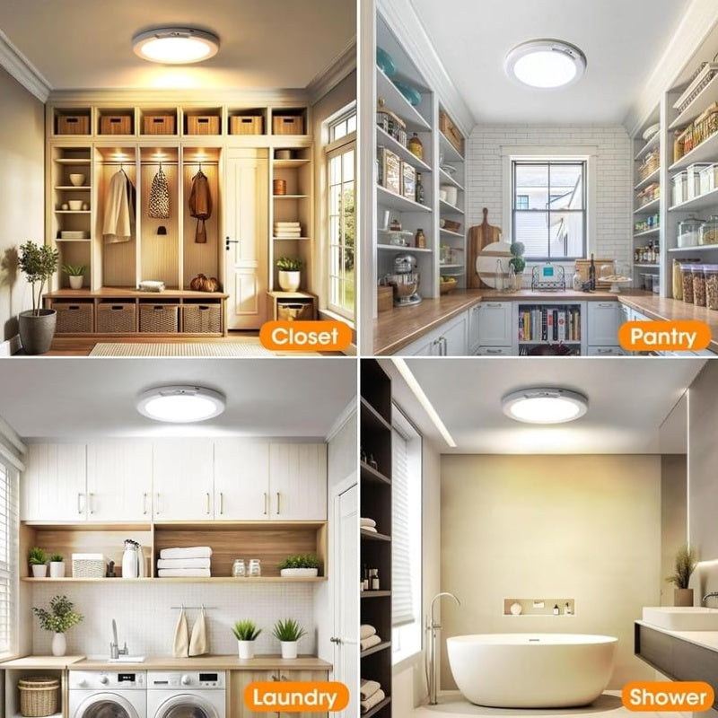 CILIFER® Magnetic Motion Sensor Ceiling Light with Remote