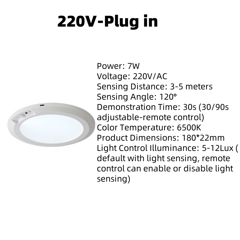 CILIFER® Magnetic Motion Sensor Ceiling Light with Remote