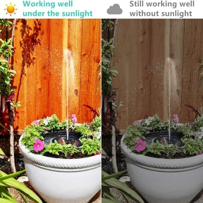 CILIFER® ⏳Time-Limited Special⏰Compact Solar Bird Fountain Pump – Keep Your Garden Alive! 🐦️