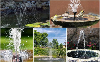 CILIFER® ⏳Time-Limited Special⏰Compact Solar Bird Fountain Pump – Keep Your Garden Alive! 🐦️