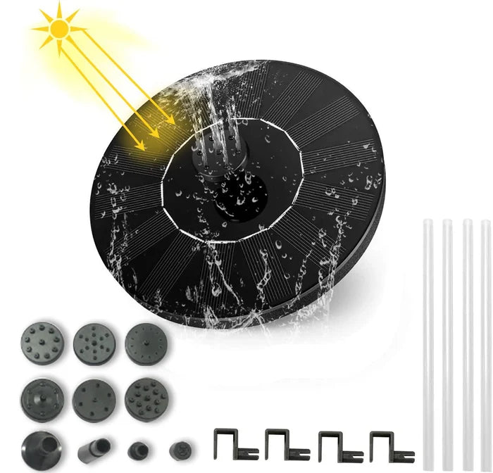 CILIFER® ⏳Time-Limited Special⏰Compact Solar Bird Fountain Pump – Keep Your Garden Alive! 🐦️