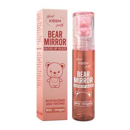 KISSHI™ Bear Mirror Gloss Lip Glaze
