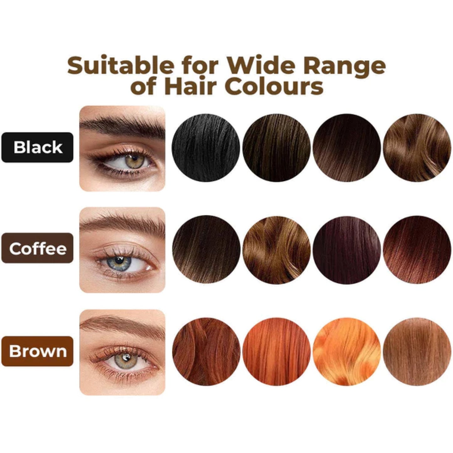 KISSHI™ BrowBliss Semi-Permanent Eyebrow Tinting Kit