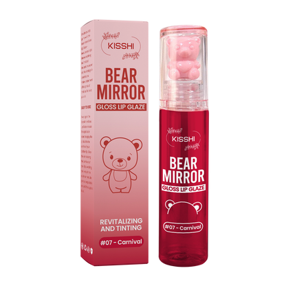 KISSHI™ Bear Mirror Gloss Lip Glaze