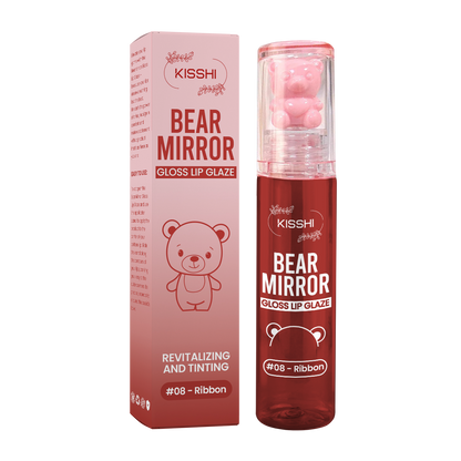 KISSHI™ Bear Mirror Gloss Lip Glaze
