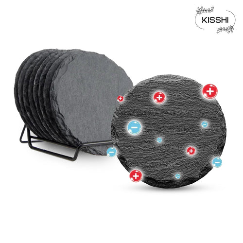 Kisshi™ FRESH IONWater Skin Detoxing Energy Gemstone Coaster