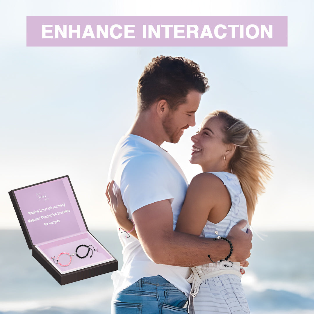 💟Kisshi™ Ricpind LoveLink Harmony Magnetic Connection Bracelets for Couples