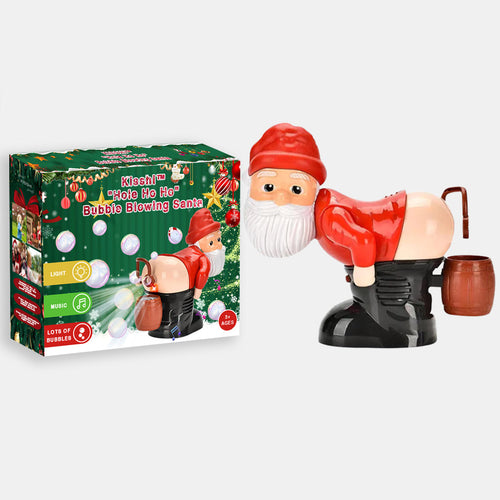 Kisshi™ "Hole Ho Ho" Bubble Blowing Machine