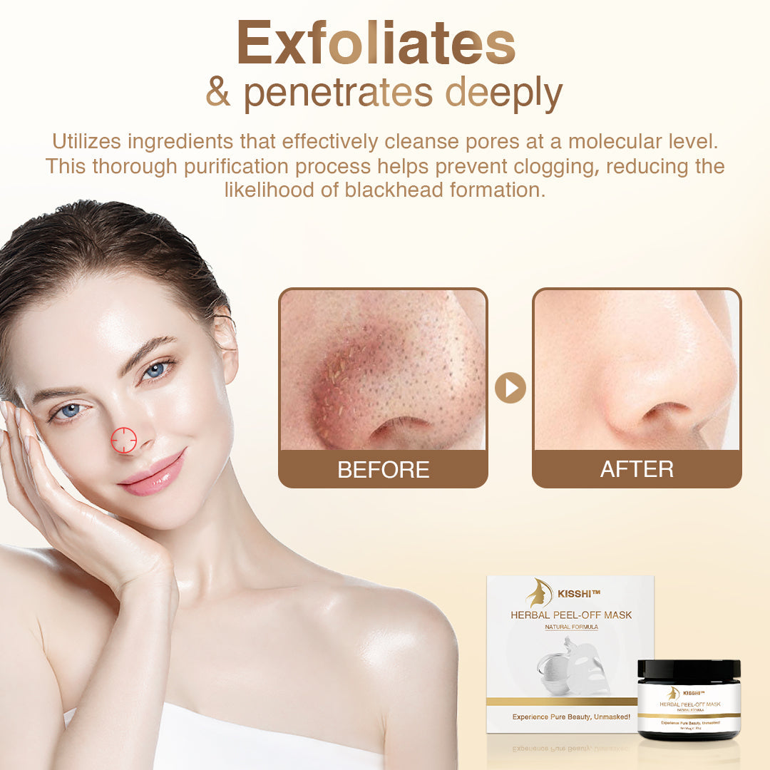 Kisshi™  Herbal Peel-Off Mask