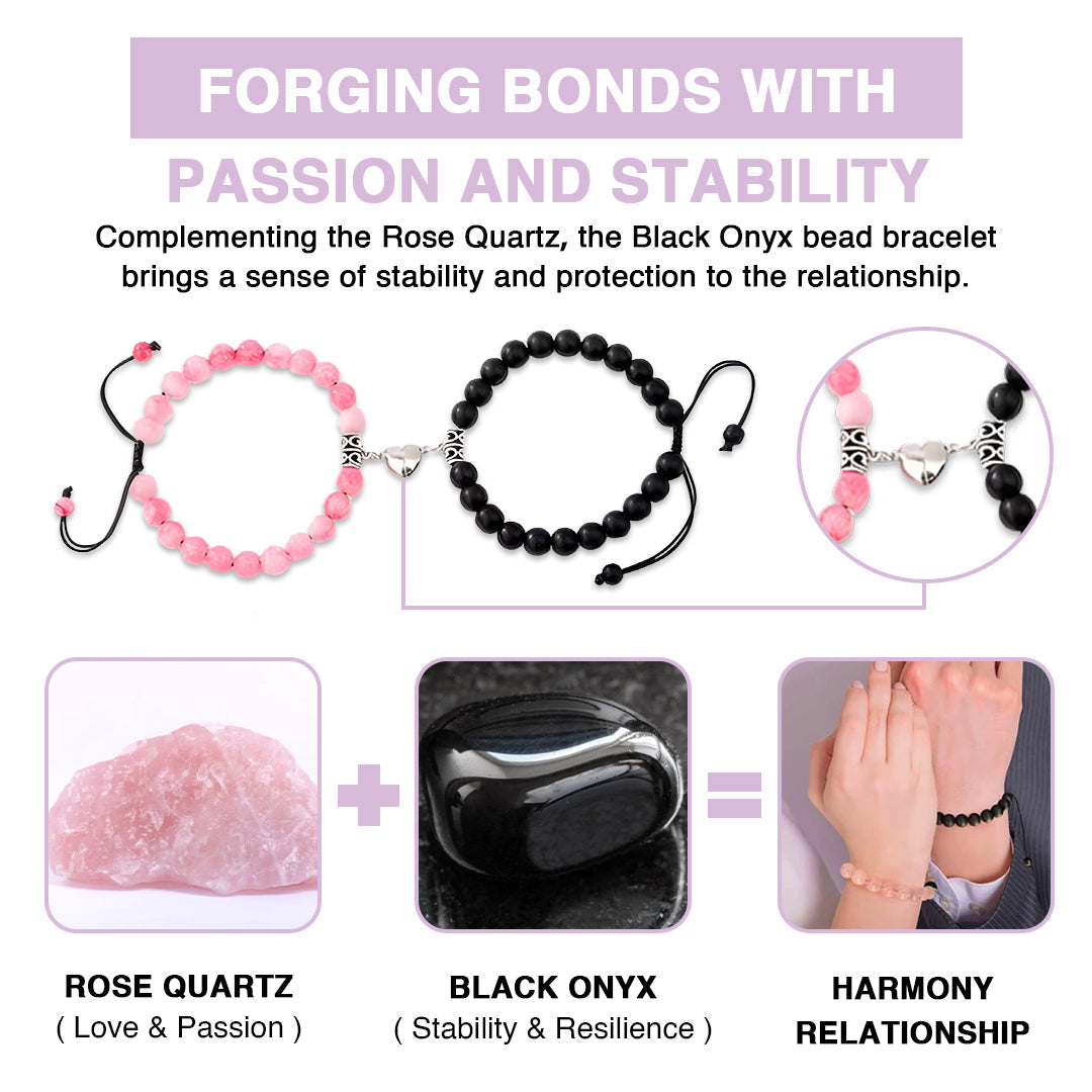 💟Kisshi™ Ricpind LoveLink Harmony Magnetic Connection Bracelets for Couples