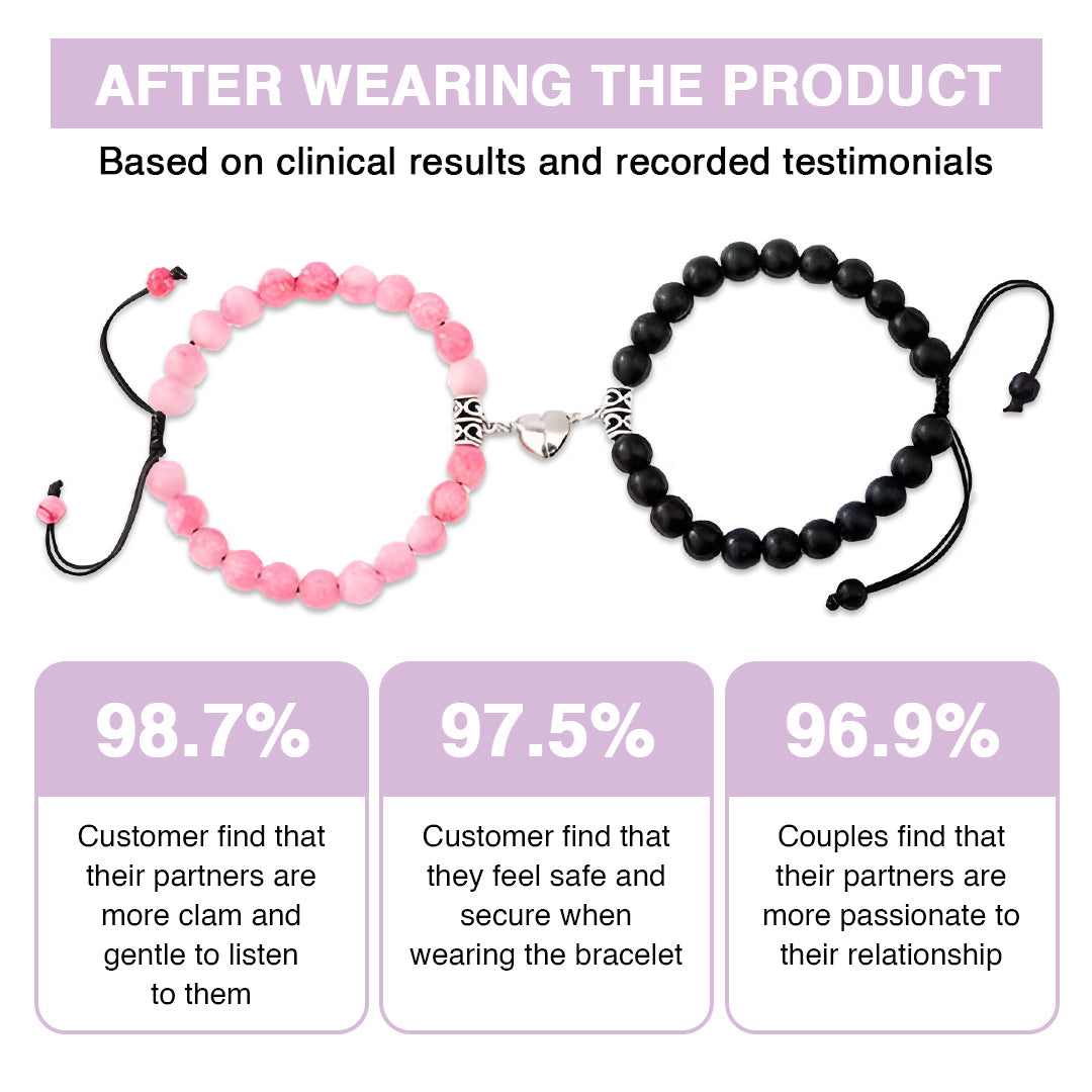 💟Kisshi™ Ricpind LoveLink Harmony Magnetic Connection Bracelets for Couples