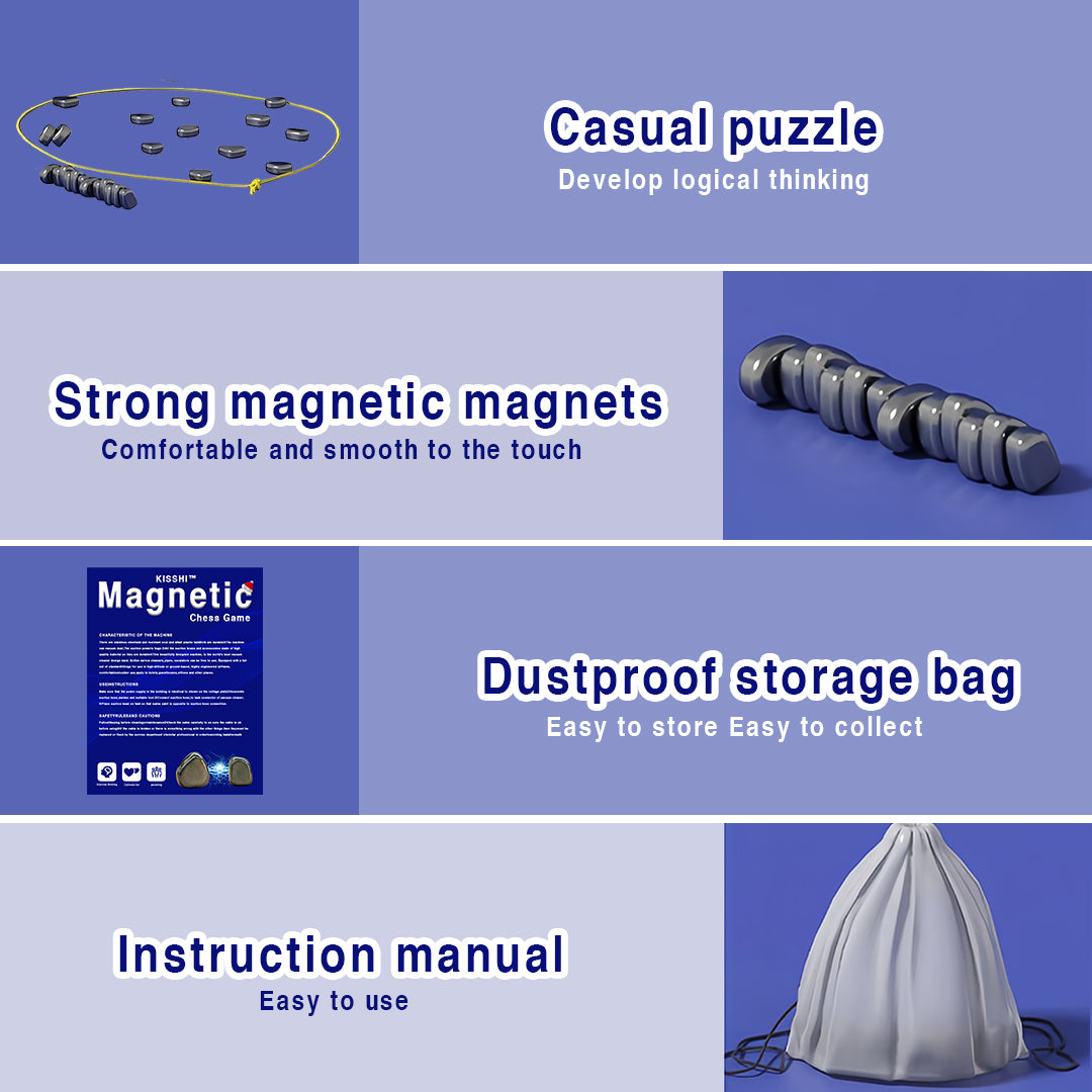 KISSHI™ Magnetic Chess Game