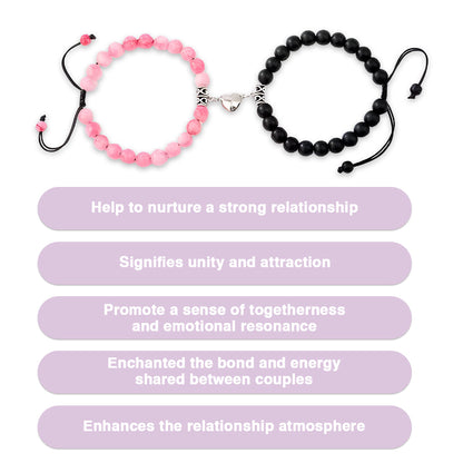 💟Kisshi™ Ricpind LoveLink Harmony Magnetic Connection Bracelets for Couples
