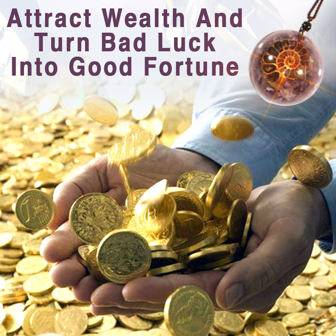 Kisshi™ Amethyst Spiral Energy Magnetic Pendant