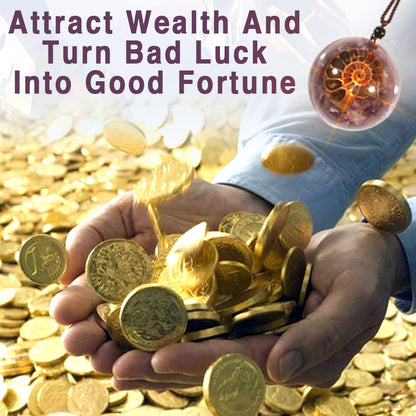 Kisshi™ Amethyst Spiral Energy Magnetic Pendant