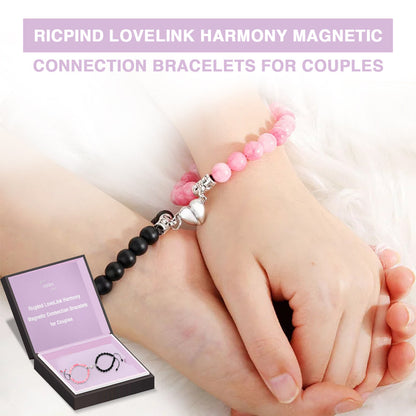 💟Kisshi™ Ricpind LoveLink Harmony Magnetic Connection Bracelets for Couples