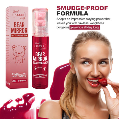 KISSHI™ Bear Mirror Gloss Lip Glaze